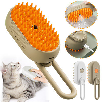 Groomly™ - Pet Steam Brush
