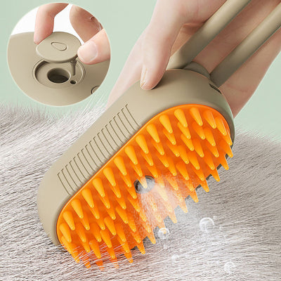 Groomly™ - Pet Steam Brush